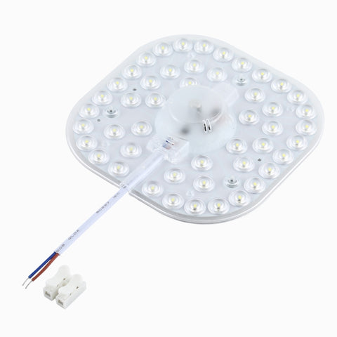 Lampada da soffitto a pannello da 24 W 48 LED Modulo sorgente luminosa a LED, CA 220 V, 24W 48 LEDs