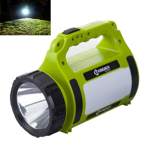 Faro da ricerca LED portatile da esterno con ricarica USB da 5 W 1000 LM, con funzione di esportazione USB