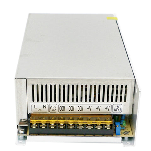 SOMPOM S-480-12 480W 12V 40A Driver con guscio in ferro LED Alimentatore per monitor di illuminazione a strisce luminose, 480W 40A
