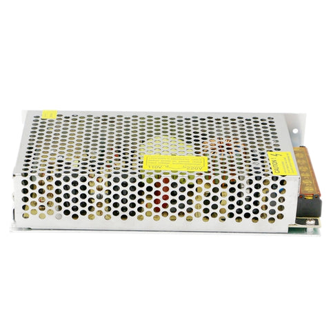 SOMPOM S-180-12 Alimentatore per monitor di illuminazione a strisce luminose a LED con guscio in ferro 180W 12V 15A, 180W 15A