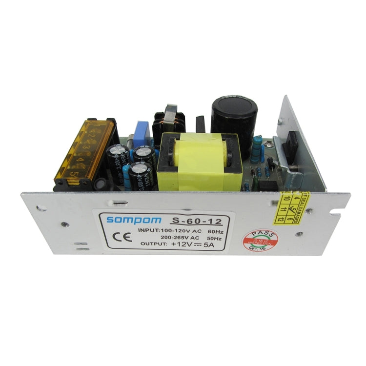 SOMPOM S-60-12 60W 12V Power Supply for LED Light Strips