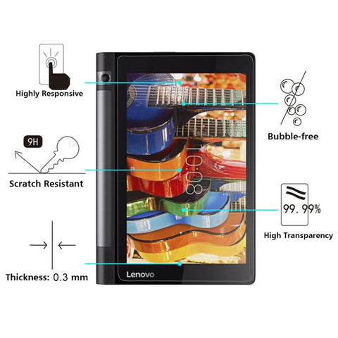Pellicola in Vetro Temperato 9H per Lenovo YOGA Tab 3 10" - 75 PCS,