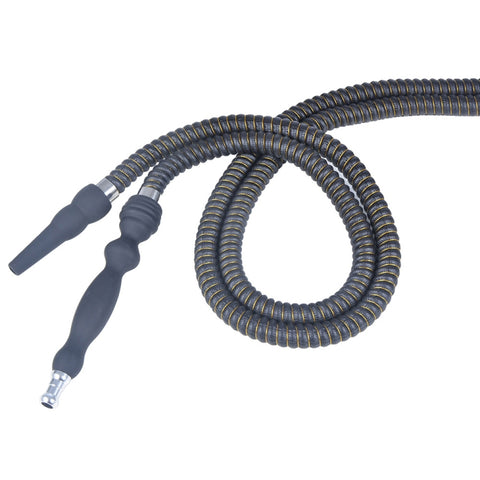 Accessori per narghilè Tubo per narghilè in pelle, lunghezza: 1,5 m, Hookah Hose(Black)