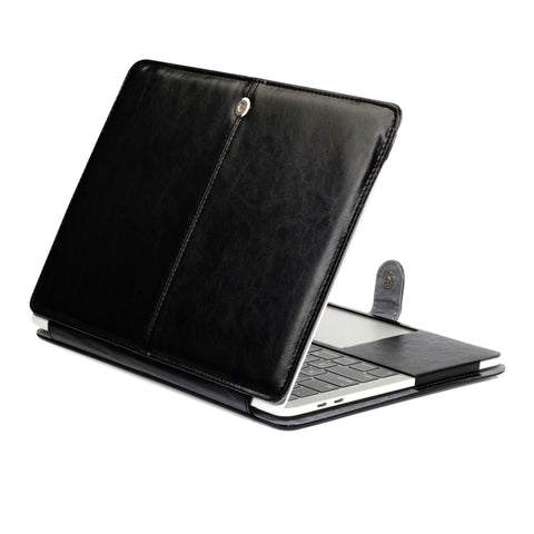 Per il 2016 Nuovo MacBook Pro da 15,4 pollici A1707 Laptop Crazy Horse Texture Custodia in pelle con vibrazione orizzontale