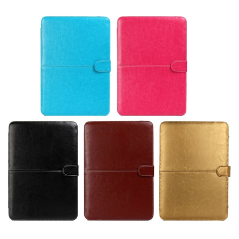 Per il 2016 Nuovo MacBook Pro da 15,4 pollici A1707 Laptop Crazy Horse Texture Custodia in pelle con vibrazione orizzontale