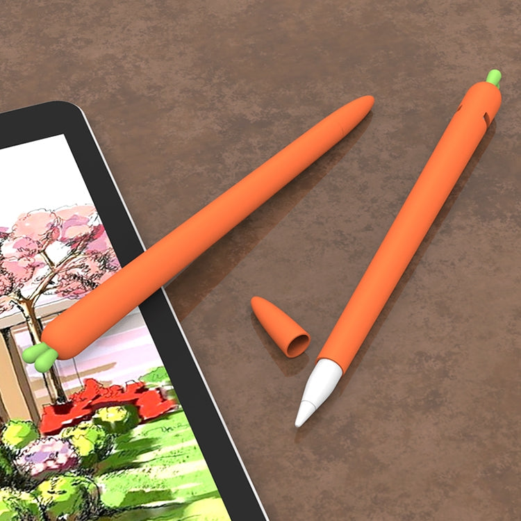 Silicone Protective Case for Apple Pencil 2 - Carrot Shape