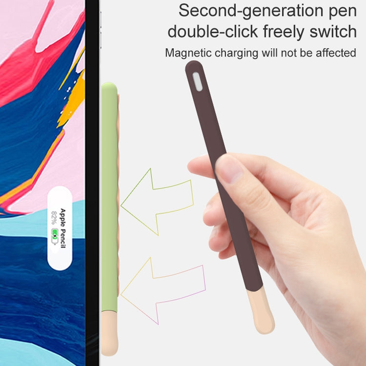 Custodia protettiva in silicone LOVE MEI per Apple Pencil 2 con