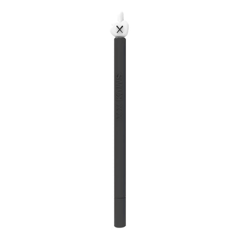 LOVE MEI per Apple Pencil 2 Custodia protettiva in silicone per penna stilo a forma di dito medio, For Apple Pencil 2
