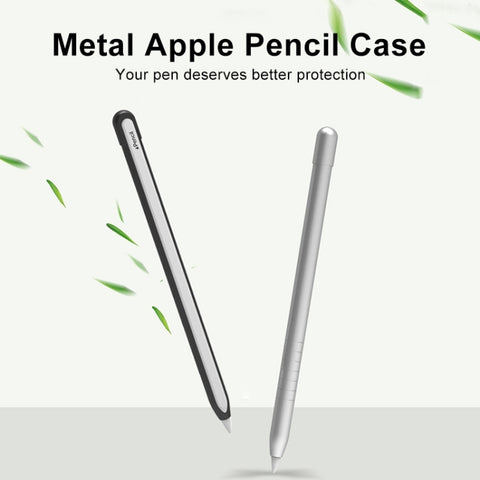 Étui de protection pour stylet anti-scivolo en métal opaque pour Apple Pencil 2, pour Apple Pencil 2