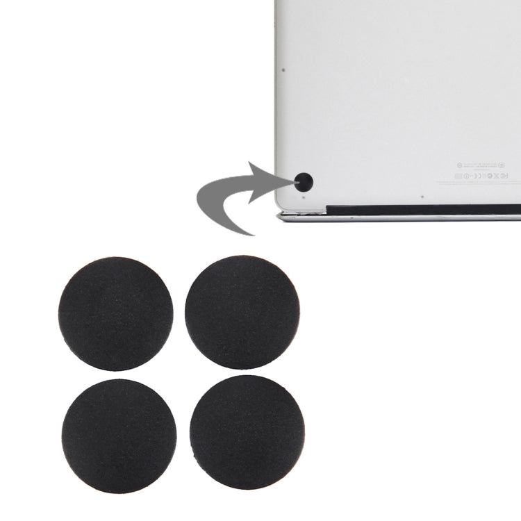 4 PCS for Macbook Pro 13.3 inch & 15.4 inch & 17 inch (2009-2011) A1278 & A1286 & A1297 / MC700 / MB990 / MC374 / MB991 / MC721 / MB985 / MB986 Bottom C...