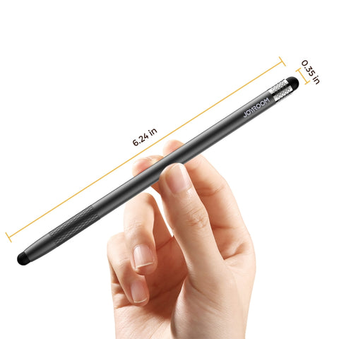 JOYROOM JR-DR01 Penna stilo per tablet passiva con punte in silicone sostituibili a doppia testa universale