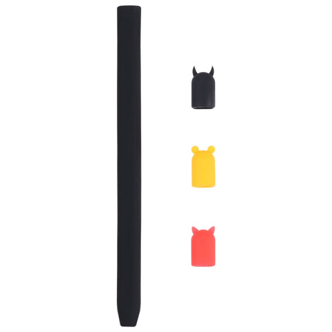 Housse de protection en silicone pour animaux de dessin animé avec style 4 en 1 pour Apple Pencil 2, pour Apple Pencil 2