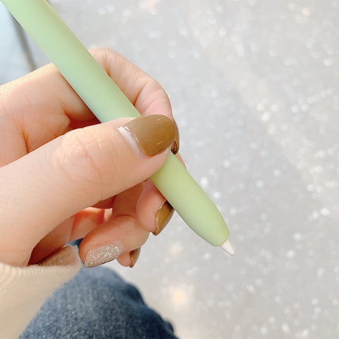 Étui de protection en silicone simpatico cartone animé pour Apple Pencil 1 (stella a cinque punte rosa), pour Apple Pencil 1