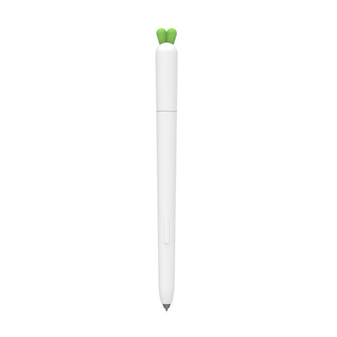 Simpatica custodia protettiva in silicone liquido carota per Samsung Galaxy S Pen, For Samsung Galaxy S Pen
