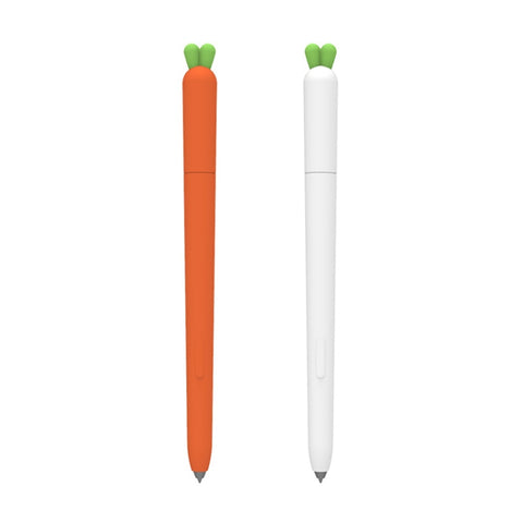 Simpatica custodia protettiva in silicone liquido carota per Samsung Galaxy S Pen, For Samsung Galaxy S Pen