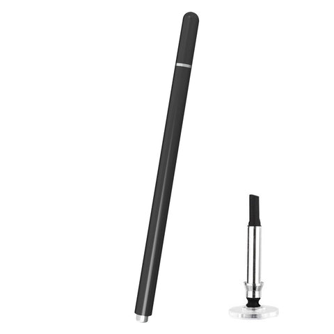 Penna capacitiva universale con pennino Nano Disc con cappuccio magnetico e pennino di ricambio
