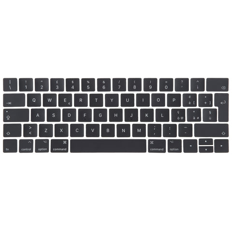 Copie de la version italienne britannique pour MacBook Pro 13,3 pouces 15,4 pouces A1706 A1707 2016 2017, A1706 A1707 2016 2017 (version italienne britannique)