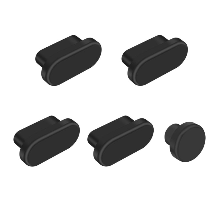 ENKAY 5-in-1 Dustproof Charging Port Plugs for MacBooks