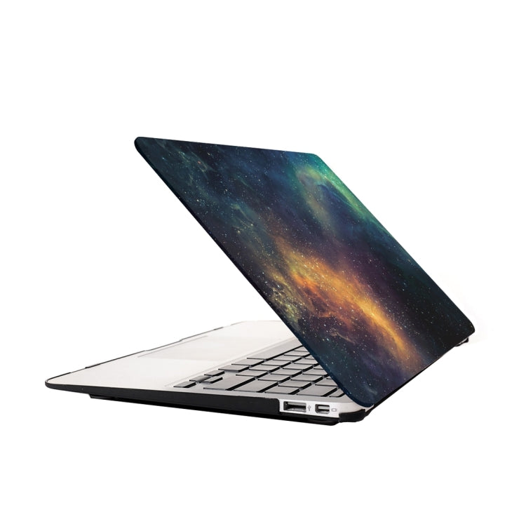 Per MacBook Air 13,3 pollici Starry Sky Patterns Custodia protettiva per PC con decalcomanie per acqua per laptop Apple