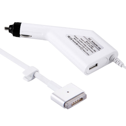 Caricabatteria Auto MagSafe 2 da 45W per MacBook A1466, A1436, A1465,