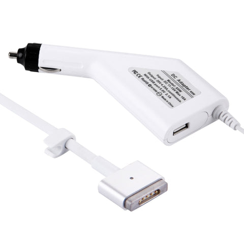 Caricabatteria da auto MagSafe 2 per MacBook 85W 20V 4.25A con porta