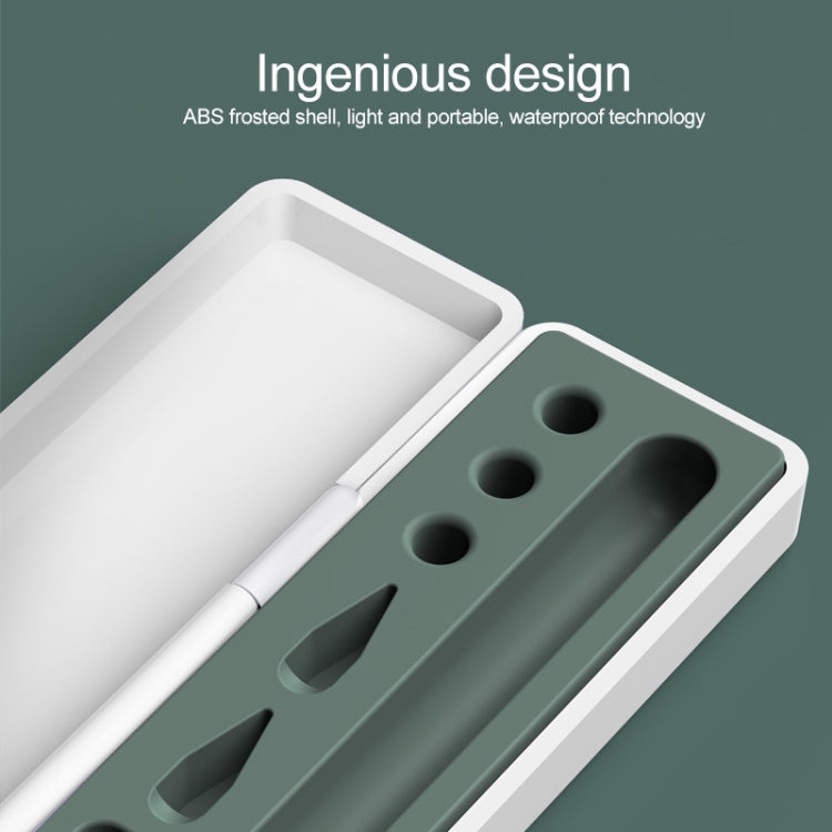 Scatola portaoggetti multifunzionale antiurto per Apple Pencil 1/2