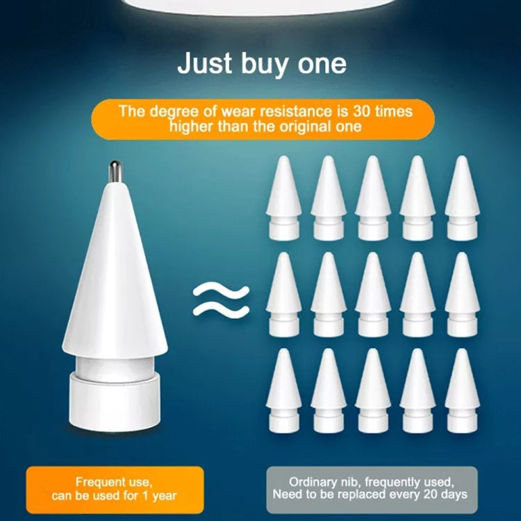 Punta della penna in metallo corta M2 per Apple Pencil 1/2, M2 Short