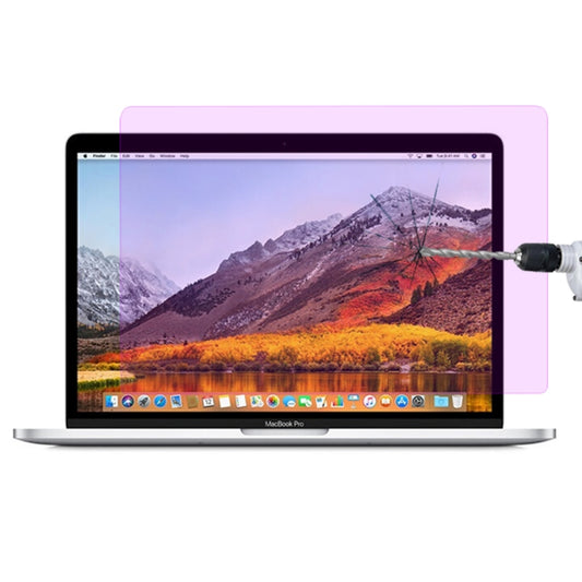 Pellicola in vetro temperato antideflagrante anti-blu-ray con durezza superficiale 9H per MacBook Pro 13,3 pollici con Touch Bar (A1706), For Macbook Pro 13.3 inch with Touch Bar (A1706)