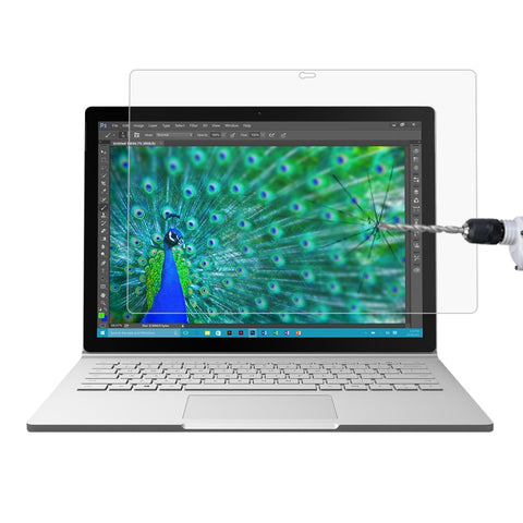 Pellicola in vetro temperato a schermo intero con durezza superficiale 0,4 mm 9H per Microsoft Surface Pro 2 da 10,6 pollici, For Surface Pro 2 10.6 inch