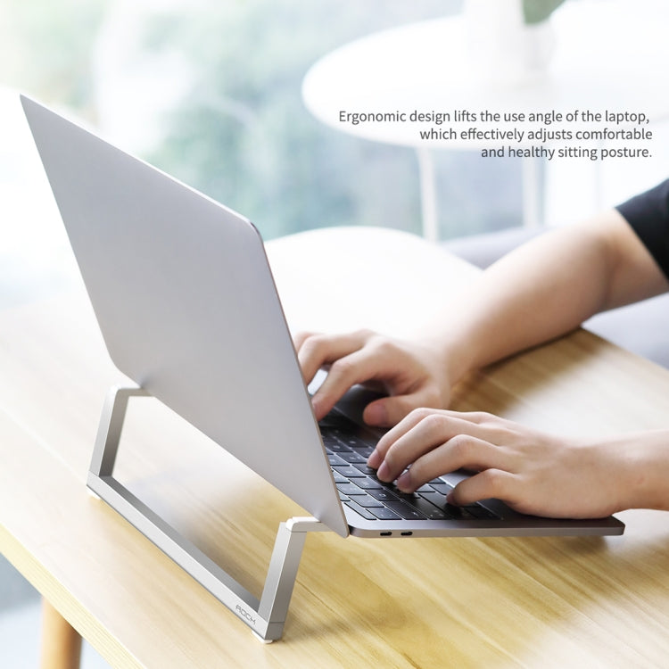 Supporto per staffa per laptop dal design pieghevole portatile ultrasottile ROCK Mini