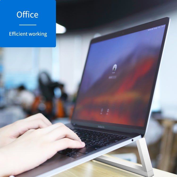 Supporto per staffa per laptop dal design pieghevole portatile ultrasottile ROCK Mini