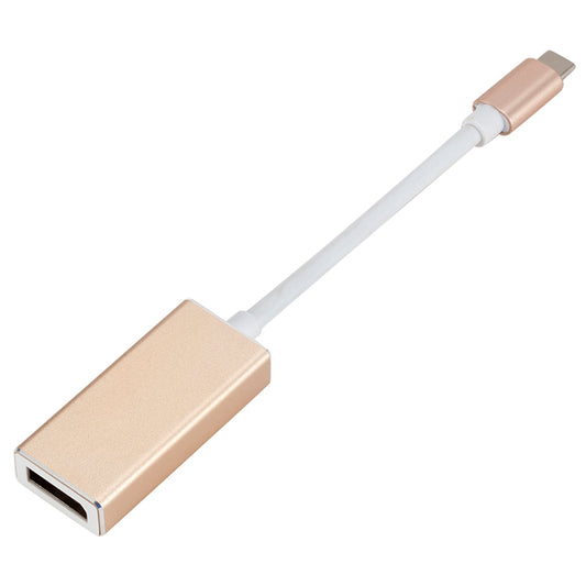 convertitore-hd-usb-c-type-c-3-1-maschio-a-dp-femmina-lunghezza-12-cm - immagine 1