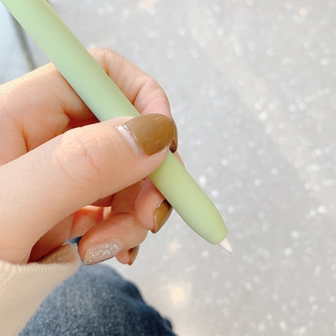 Étui de protection en silicone simpatico cartone animé pour Apple Pencil 2 (stella a cinque punte rosa)), pour Apple Pencil 2