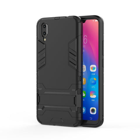 Custodia antiurto in PC + TPU per Vivo X23, con supporto, For Vivo X23