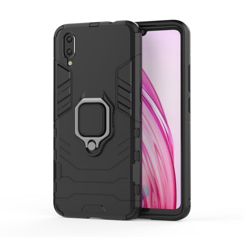 Custodia protettiva antiurto in PC + TPU per Vivo X23, con supporto ad anello magnetico, For Vivo X23