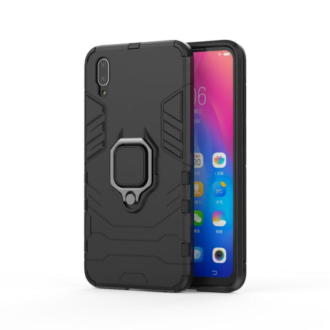 Custodia protettiva antiurto in PC + TPU per Vivo Y97, con supporto ad anello magnetico, For Vivo Y97