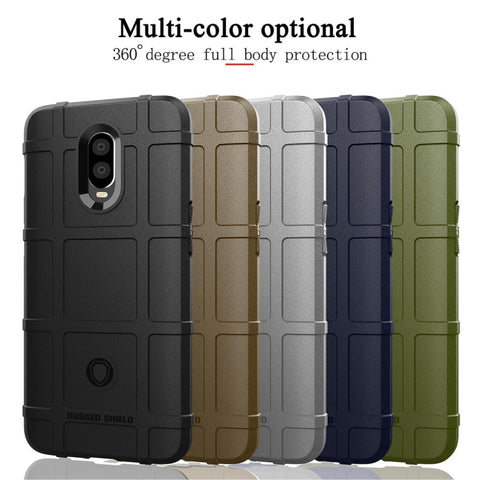 Custodia protettiva antiurto Custodia in silicone a copertura totale per OnePlus 6T, For OnePlus 6T