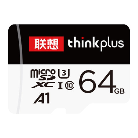 Plan de mémoire à haute vitesse Lenovo de 64 Go TF (Micro SD)., 64 Go