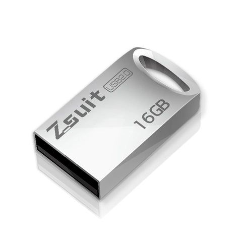 Mini disco flash USB en forme d'anneau en métal USB 2.0, compatible avec 16 Go, 16 Go USB 2.0