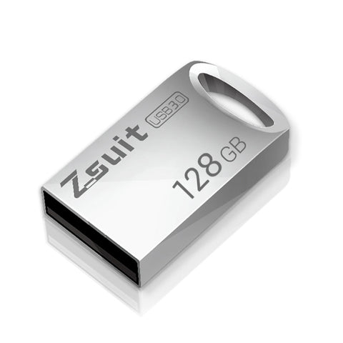 Mini disco flash USB a forma di anello in metallo USB 3.0 da 128 GB Zsuit, 128GB USB 3.0