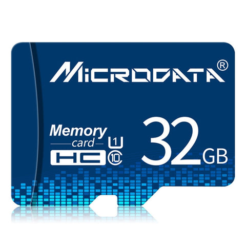 Carte mémoire MICRODATA 32 Go U1 bleu TF (Micro SD)., 32 Go