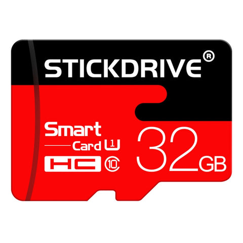 Carte mémoire Micro SD (TF) à haute vitesse Classe 10 Stickdrive de 32 Go, 32 Go