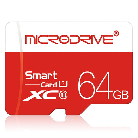 Microdrive Schéma de mémoire Micro SD (TF) à haute vitesse Classe 10 de 64 Go, 64 Go