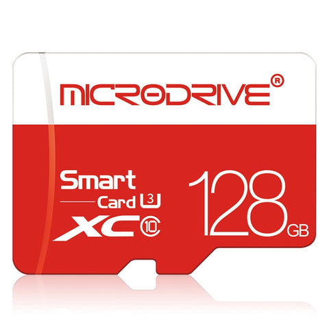 Microdrive Schéma de mémoire Micro SD (TF) classe 10 à haute vitesse de 128 Go Classe 10, 128 Go