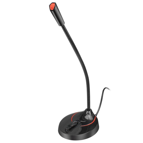 HXSJ F12 Microfono per computer USB pieghevole a 360 gradi senza unità, lunghezza cavo: 2,2 m
