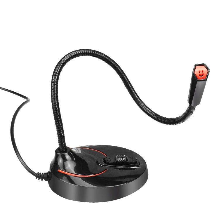 HXSJ F12 Flexible USB Microphone with 2.2m Cable Length