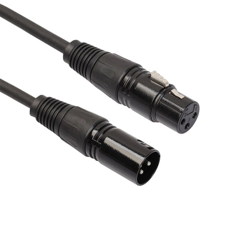 Cavo audio microfono schermato 3 m XLR maschio a femmina
