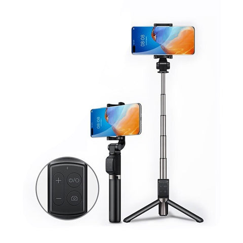 Honor AF15 Pro Telefono cellulare Bluetooth Mini Selfie Stick Staffa per treppiede da pavimento live