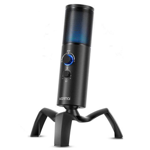 Microfono a condensatore per karaoke con registrazione di ancoraggio, microfono professionale USB Yanmai Q18