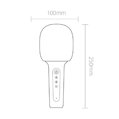 Microfono wireless per karaoke originale Xiaomi Youpin YMI Bluetooth 5.0 Lite